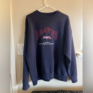 Braves vintage crewneck